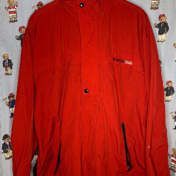 Chaps x Ralph Lauren Windbreaker Jacket - Picture 1 of 5